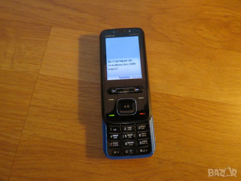 Плъзгащ телефон, телефон слайд с копчета Nokia 5610 XpressMusic, НОКИА 5610 - 2007г. - работещ., снимка 1