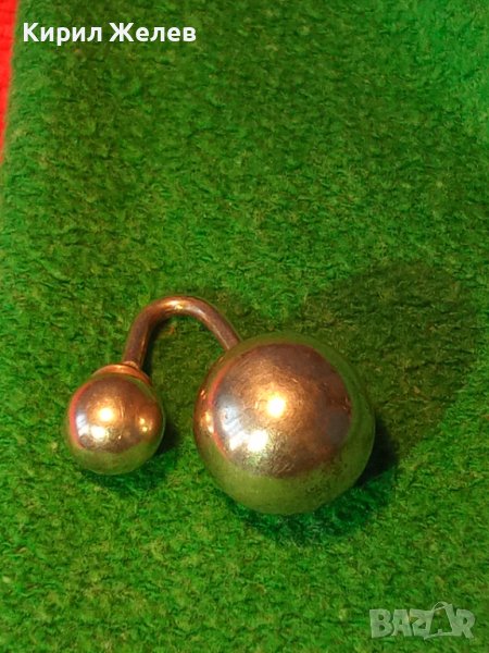 СТИЛНА МОДНА СРЕБЪРНА ПИЪРСИНГ ОБЕЦА СРЕБРО 925 АРТ БИЖУ 38758, снимка 1