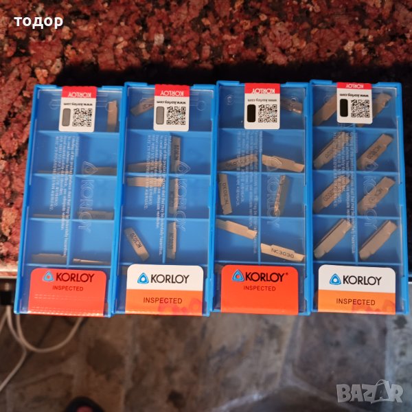 Твърдосплавни пластини за струг MGMN, снимка 1