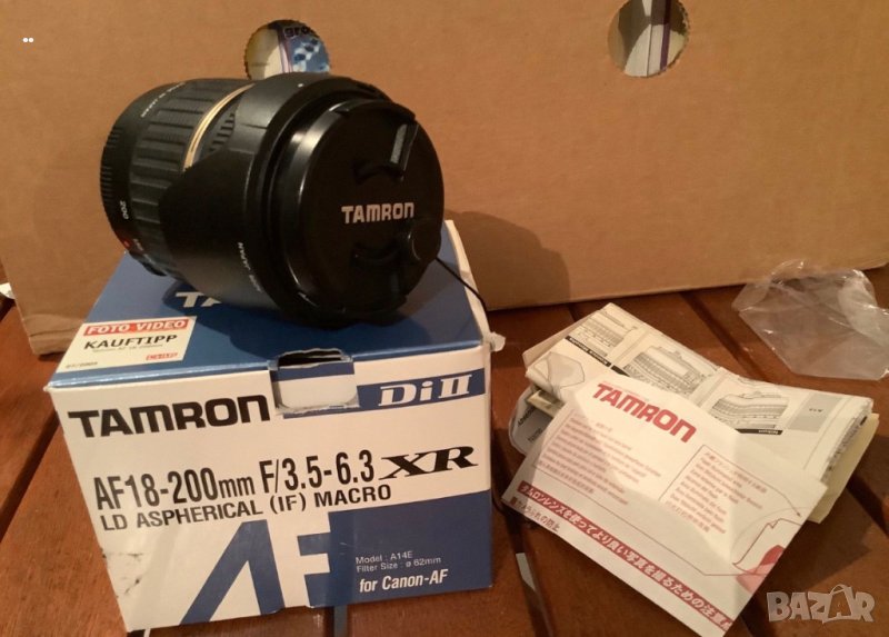 Tamron AF 18-200mm f/3.5-6.3 Di II XR LD Asp. (IF) Macro за Canon, снимка 1