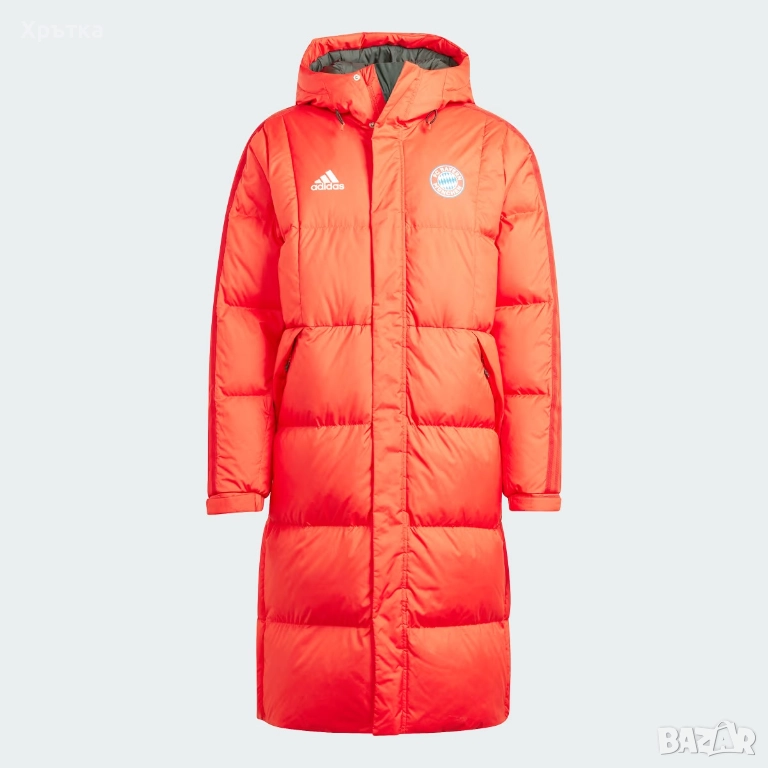Adidas Bayern Munchen - Оригинално мъжко яке / парка с пух размер M, снимка 1