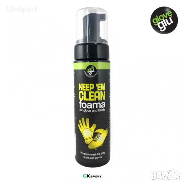 Пяна за почистване на вратарски ръкавици и футболни обувки GLOVEGLU, снимка 1