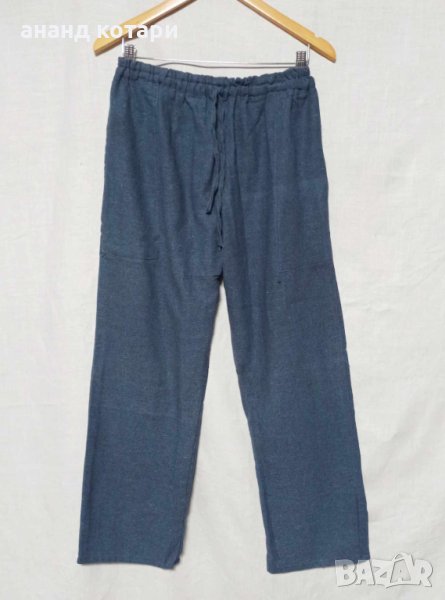 Широки и меки, памучни панталони с джобове, снимка 1