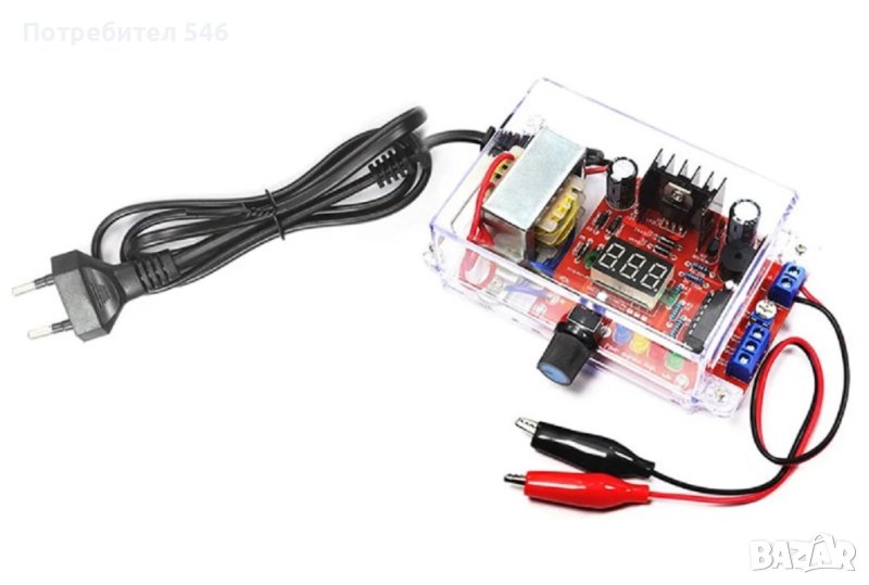 Регулируемо захранване от 1,25 до 12 Волта 200 мА, снимка 1