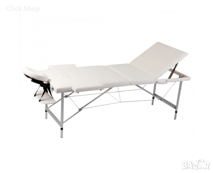 Алуминиева масажна кушетка с 3 зони, алуминиева рамка, снимка 1