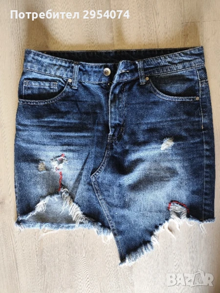 дънкова пола м 18лв, снимка 1