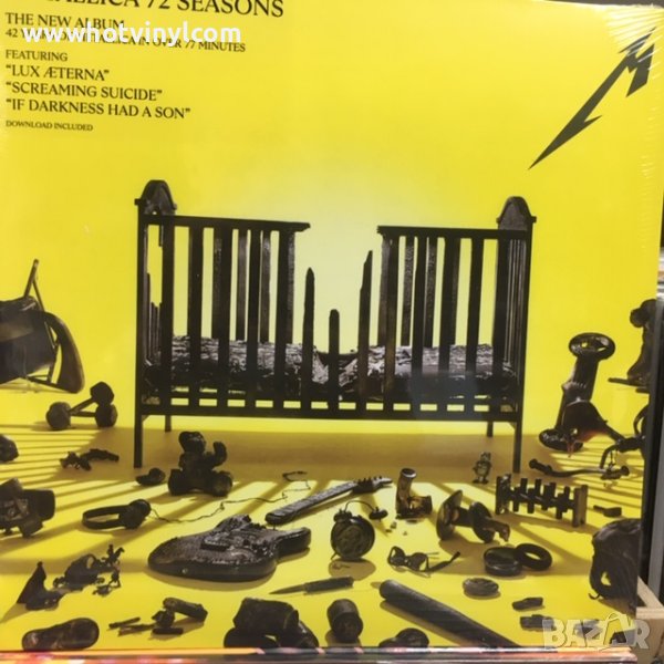 Грамофонни плочи на Metallica, снимка 1