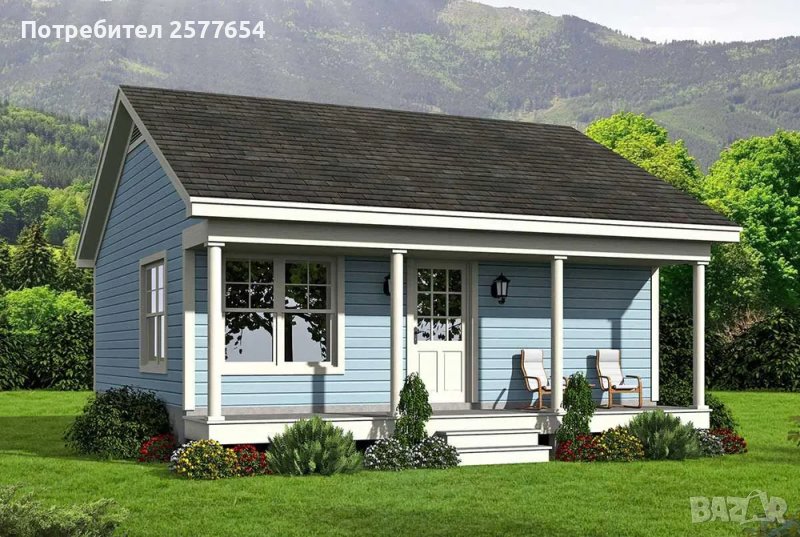 Сглобяеми къщи, Преместваеми, Модулни, Преносими Жилищни - 55м2, снимка 1