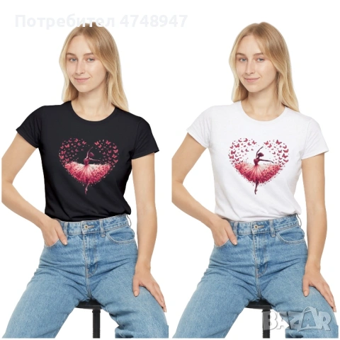 Дамска тениска, снимка 2 - Тениски - 53627318