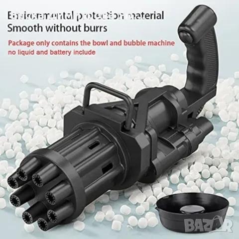 Детски автомат за сапунени балони с вградена батерия 1.5V AA - TV952, снимка 3 - Други - 47560326