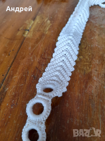 Стар плетен колан #2, снимка 2 - Антикварни и старинни предмети - 36184186