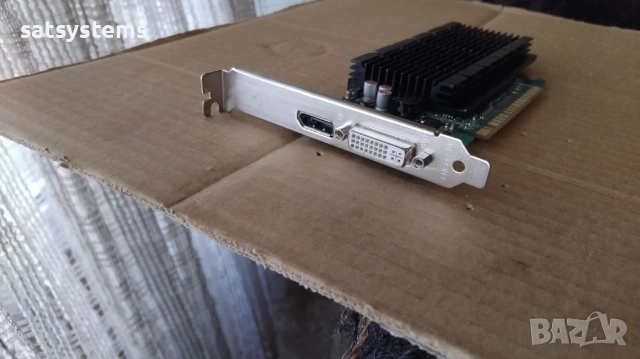 Видео карта NVidia GeForce Leadtek 605 1024MB GDDR3 64bit PCI-E, снимка 3 - Видеокарти - 53401385