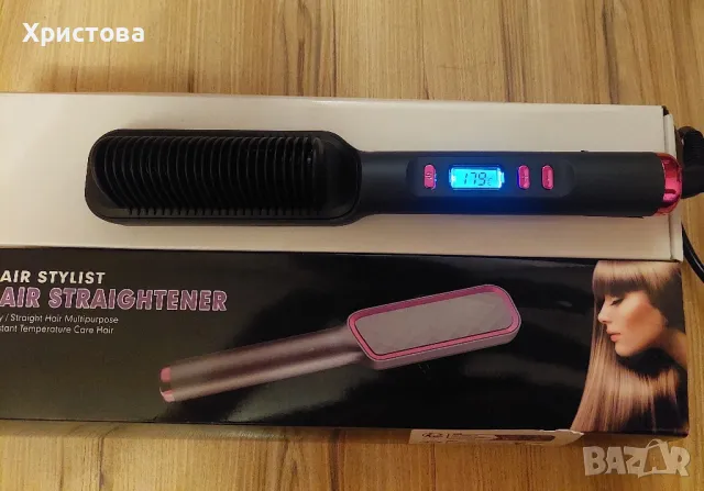  Гребен за Изправяне на Коса, снимка 2 - Преси за коса - 49151432