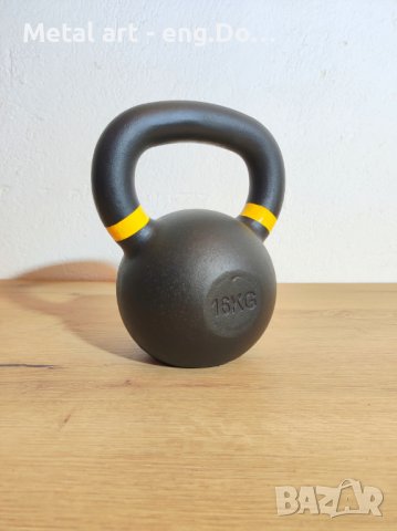 Професионални пудовки за Кросфит (Professional CrossFit Kettlebell) , снимка 10 - Фитнес уреди - 40970409