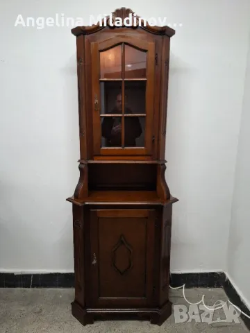 луксозна стъклена витрина с вградено осветление , снимка 1