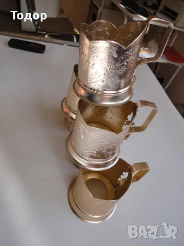 Комплект подстакани подстакан Зубър СССР, снимка 2 - Колекции - 50471881