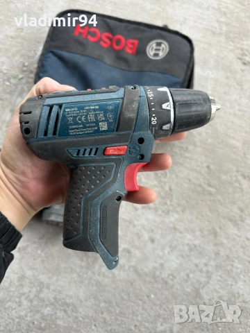 Bosch GSR 12V-15 винтоверт, снимка 3 - Винтоверти - 52898678