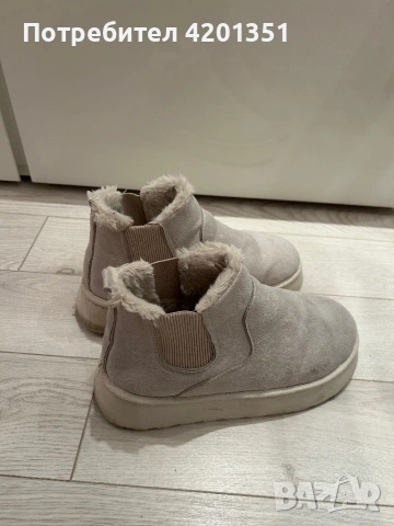 Зимни боти с пух