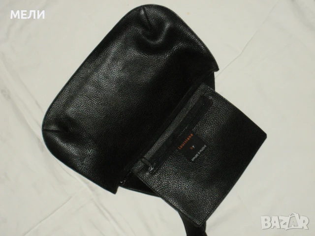 нови малки черни чантички естествена кожа, снимка 17 - Чанти - 51075412