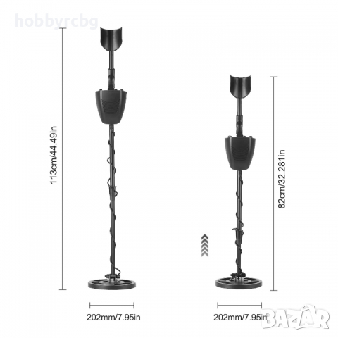 Бюджетен металотърсач за злато и други метали с подобрена антена, снимка 3 - Друга електроника - 36348952