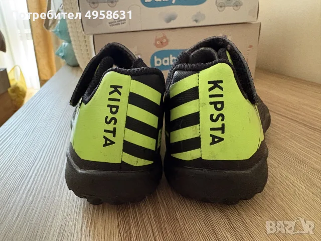 Детски футболни стотоножки / бутонки Kipsta (Decathlon), размер 26-27, снимка 2 - Детски маратонки - 56226311
