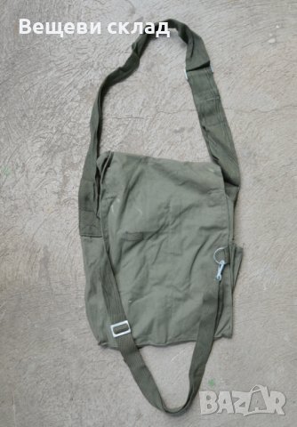 Противогазна торба, чанта през рамо - стар образец, снимка 2 - Чанти - 41629924