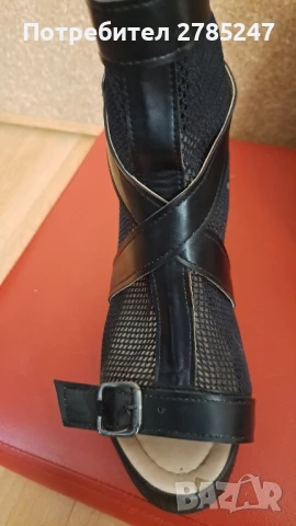 Дамски летни боти на платформа, снимка 8 - Дамски боти - 50838267