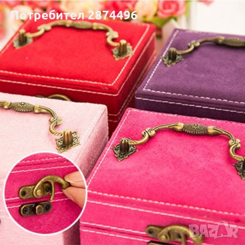 1754 Кутия за бижута на три нива, снимка 7 - Подаръци за жени - 35737943