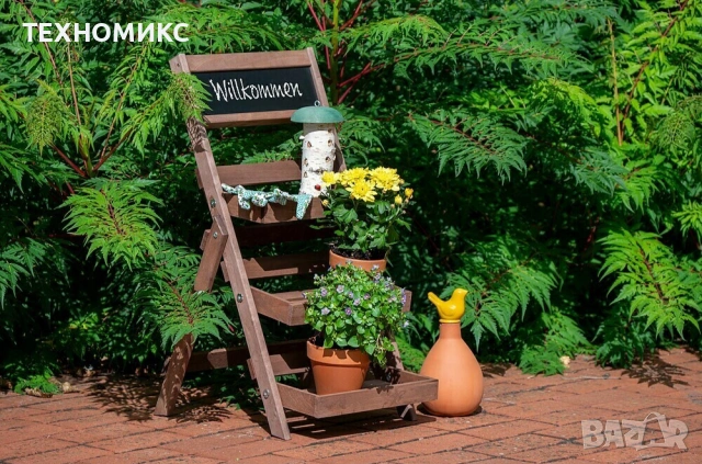 Цветарник на 3 нива , снимка 4 - Градински мебели, декорация  - 53812474