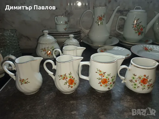 Български порцелан, снимка 3 - Сервизи - 56096560