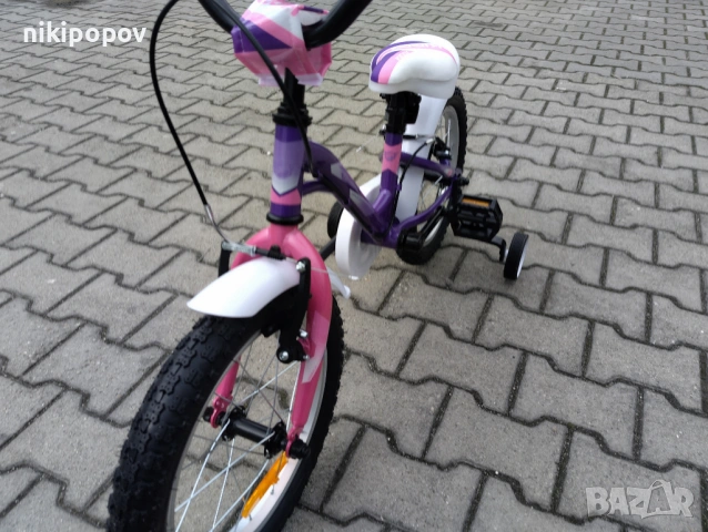 SPRINT Велосипед 16" ALICE лилав, снимка 6 - Велосипеди - 53538424
