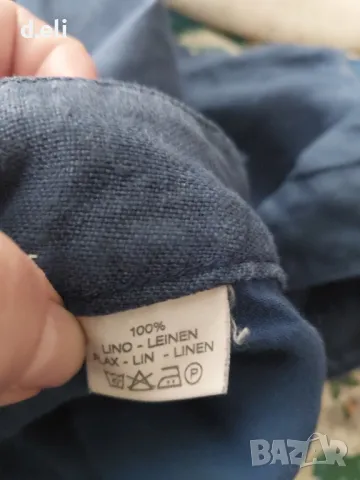 ETRO Original Size 34 100% Лен. Талия 44 см., снимка 6 - Панталони - 50140582