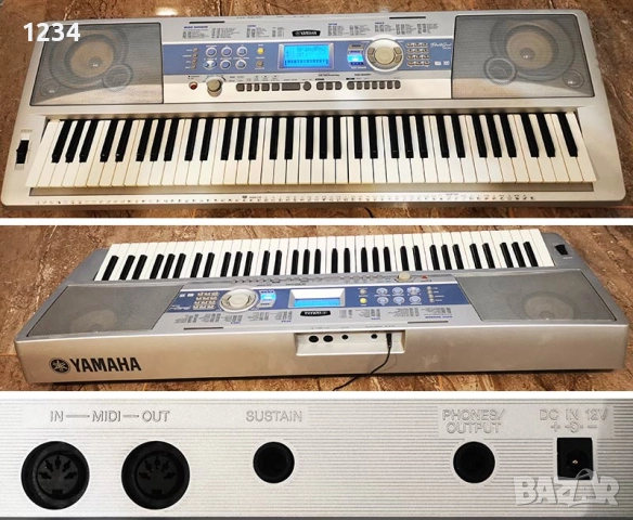синтезатор клавир пиано YAMAHA DGX-200 с 6 октави и динамична клавиатура 