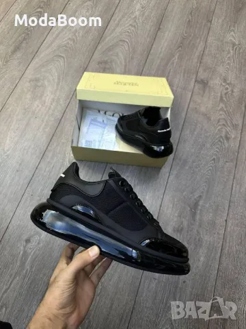Alexander McQueen черни мъжки маратонки , снимка 3 - Маратонки - 48464702