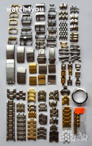 НОВА ТРАНСПЕРАНТНА КАТАРАМА ЗА ЧАСОВНИК.БЪКЕЛ ТИП ПЕПЕРУДА. ЗАКОПЧАЛКА ТОКА ЗА КАИШКА. КАТАРАМИ, снимка 11 - Каишки за часовници - 49187834