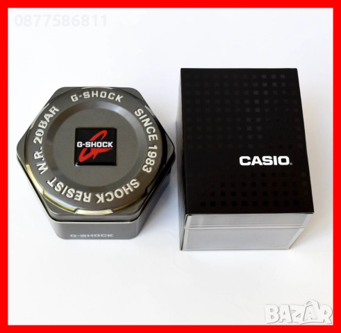 НОВА ОРИГИНАЛНА КУТИЯ ЗА ЧАСОВНИК CASIO G-SHOCK G SHOCK.ПОДАРЪЧНИ КУТИИ ЗА ЧАСОВНИЦИ КАСИО ДЖИ KUTIA