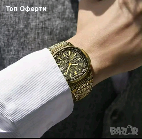 Стилен Мъжки часовник.Изпращаме по Еконт или Спиди до два работни дни.Включен преглед и тест., снимка 3 - Други - 53788961