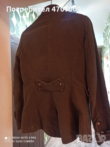 Продавам сако-втора употреба. Размер Xl. Кафяв цвят. Цена 10евро.Малко използувано. , снимка 3 - Сака - 53079007