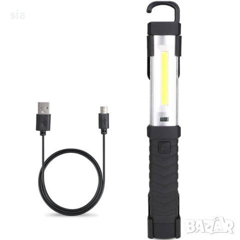 Работна лампа с акумулаторна батерия, Водоустойчив, USB, снимка 1 - Аксесоари и консумативи - 41917018