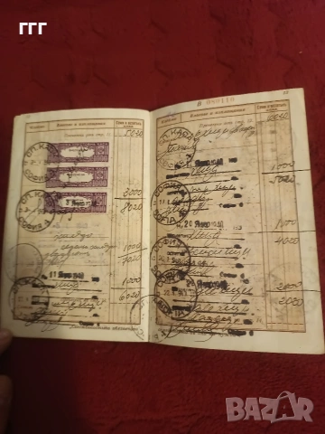 Спестовна книжка от царско време , снимка 5 - Колекции - 53302567