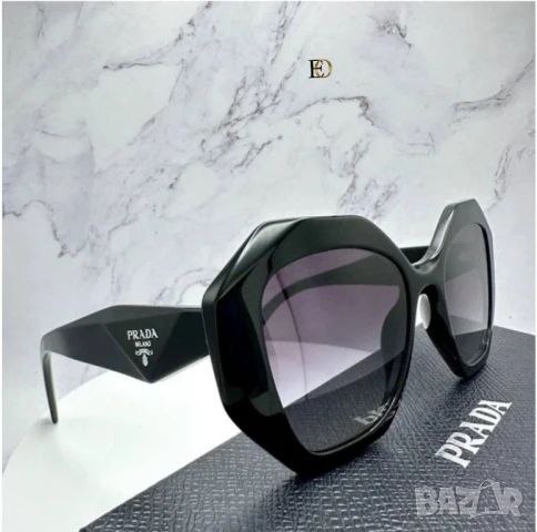 очила с калъф, кутия и ув защита prada , снимка 5 - Слънчеви и диоптрични очила - 51294021