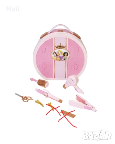 🩷Дисни принцеси - Преносима тоалетка, снимка 9 - Играчки за стая - 52355446