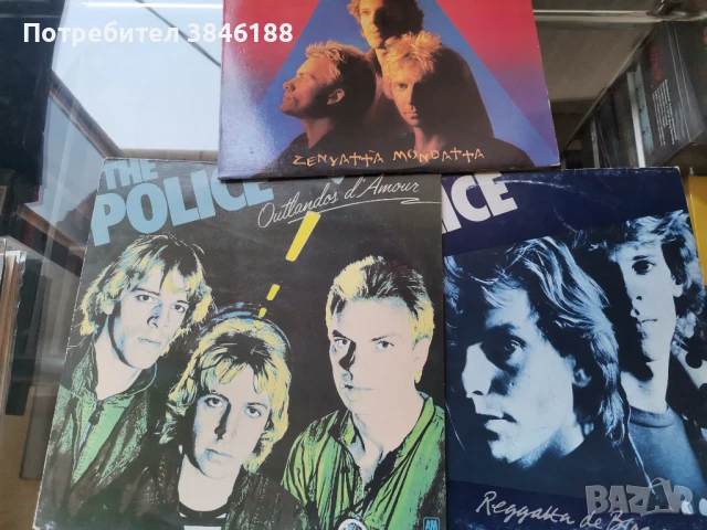 The Police 3xLP, снимка 1