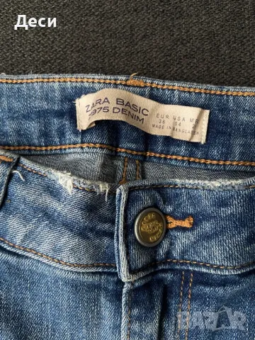 Дънки ZARA р-р 26/27, снимка 3 - Дънки - 49358671