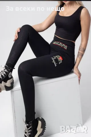 Дамски черен клин Calvin Klein🔝Hugo Boss🔝Karl Lagerfeld🔝Tommy Hilfiger🔝Nike и др. Код A226, снимка 11 - Клинове - 47813592