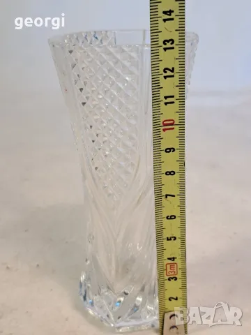 кристална ваза 23/1, снимка 5 - Вази - 49302869