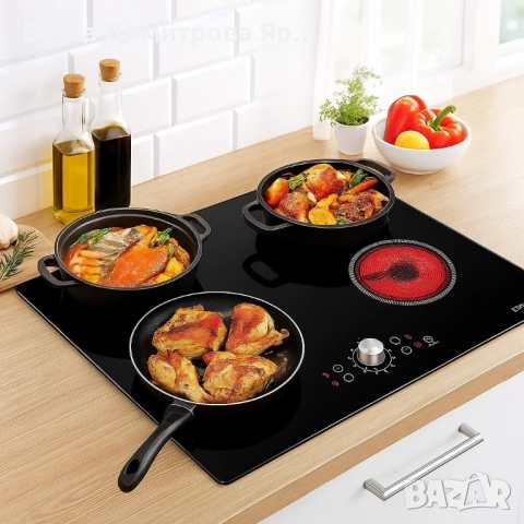 Последна бройка. Стъклокерамичен плот NOXTON NTC-D46082, снимка 3 - Котлони - 51995198