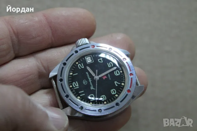 СССР мъжки часовник ''Восток'' команирски, снимка 10 - Мъжки - 49212398