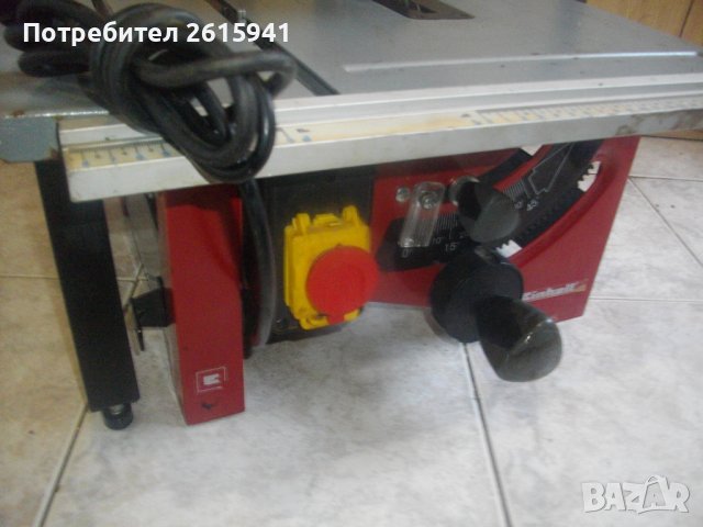 1200W/ф210мм-Стационарен Настолен Циркуляр Einhell/Ел.Машина 550W/ф180 HANSEATIC-Рязане Плочки/Плочи, снимка 12 - Други инструменти - 41016705