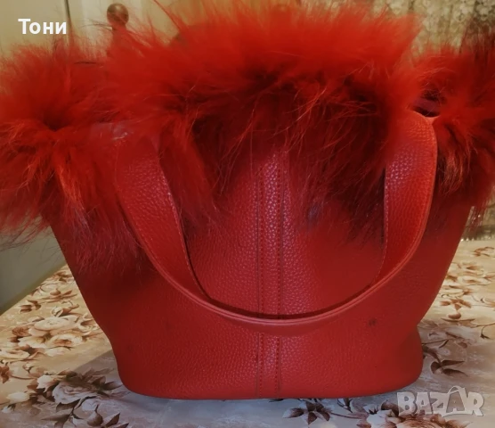 Нова Дамска Кожена Чанта , снимка 6 - Чанти - 50597662